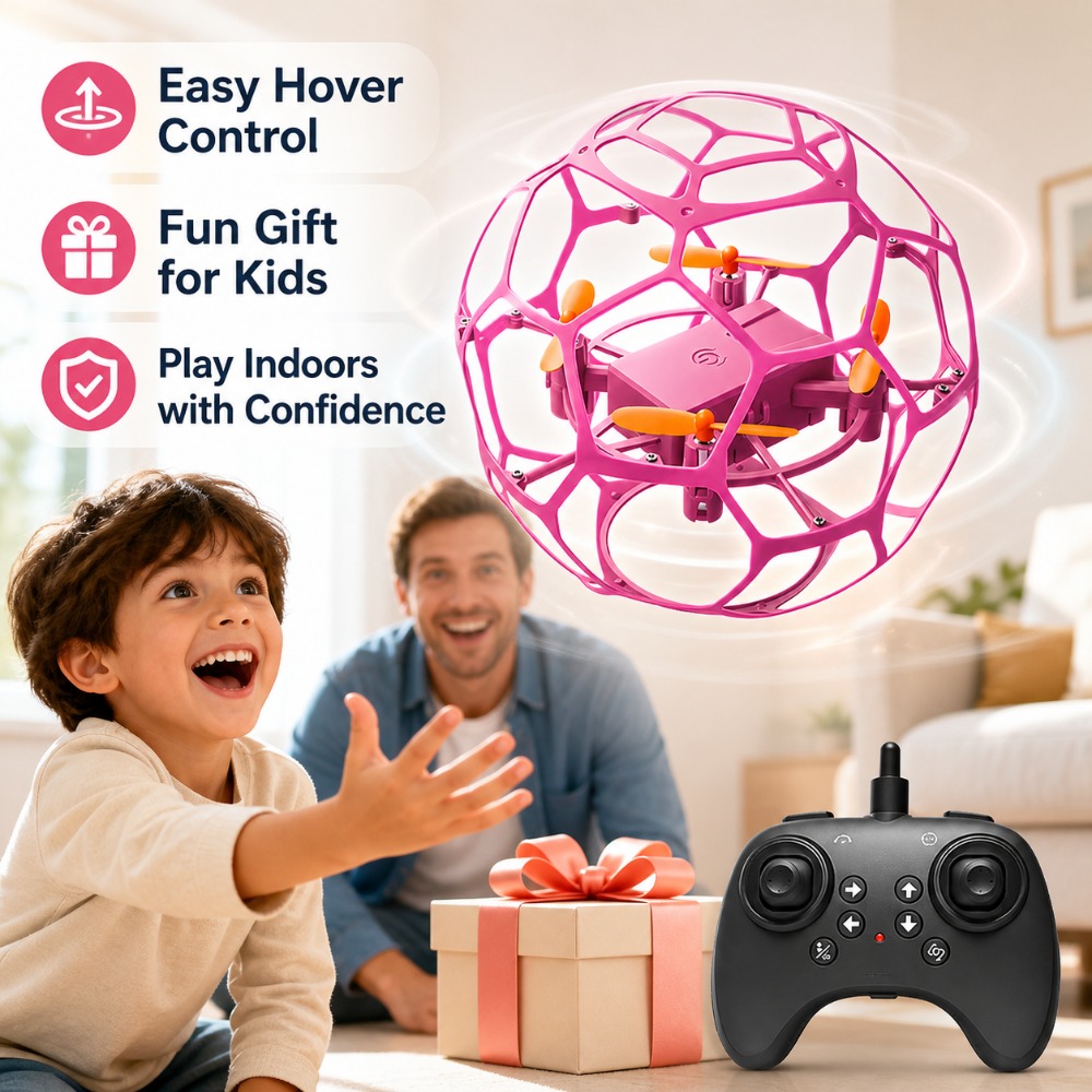 Kids Toys Under 100 - Dron RC w kształcie piłki nożnej