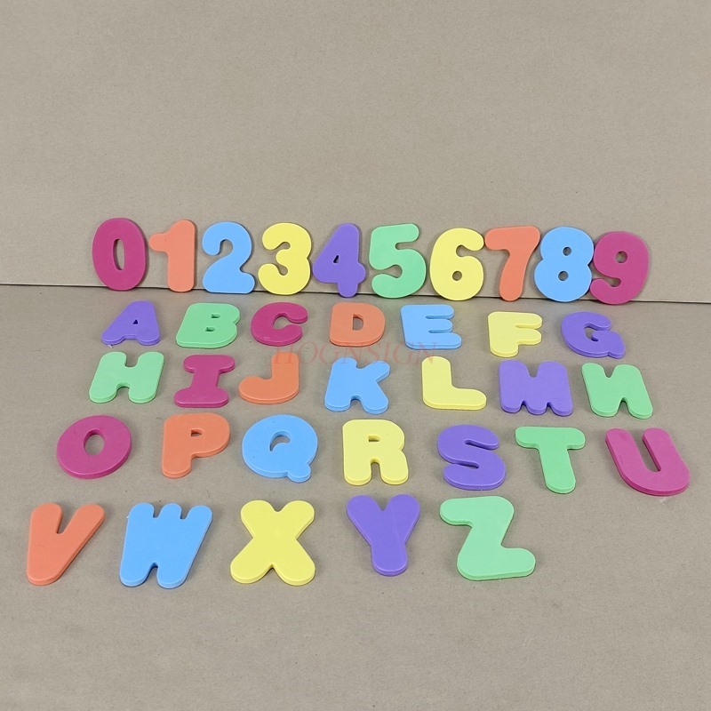 Bath Letter Number Foam - 36 SZTUK / zestaw Dziecko Dzieci