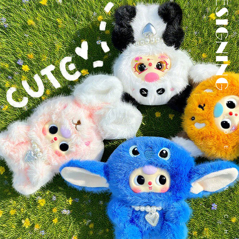Kids Toys Movie - Urocze pluszowe zabawki z skórzaną twarzą,