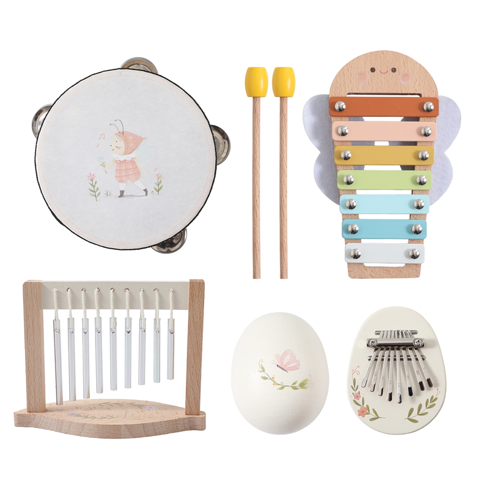 Kids Toys Xylophone - Zabawki muzyczne dla niemowląt, drewniane zabawki