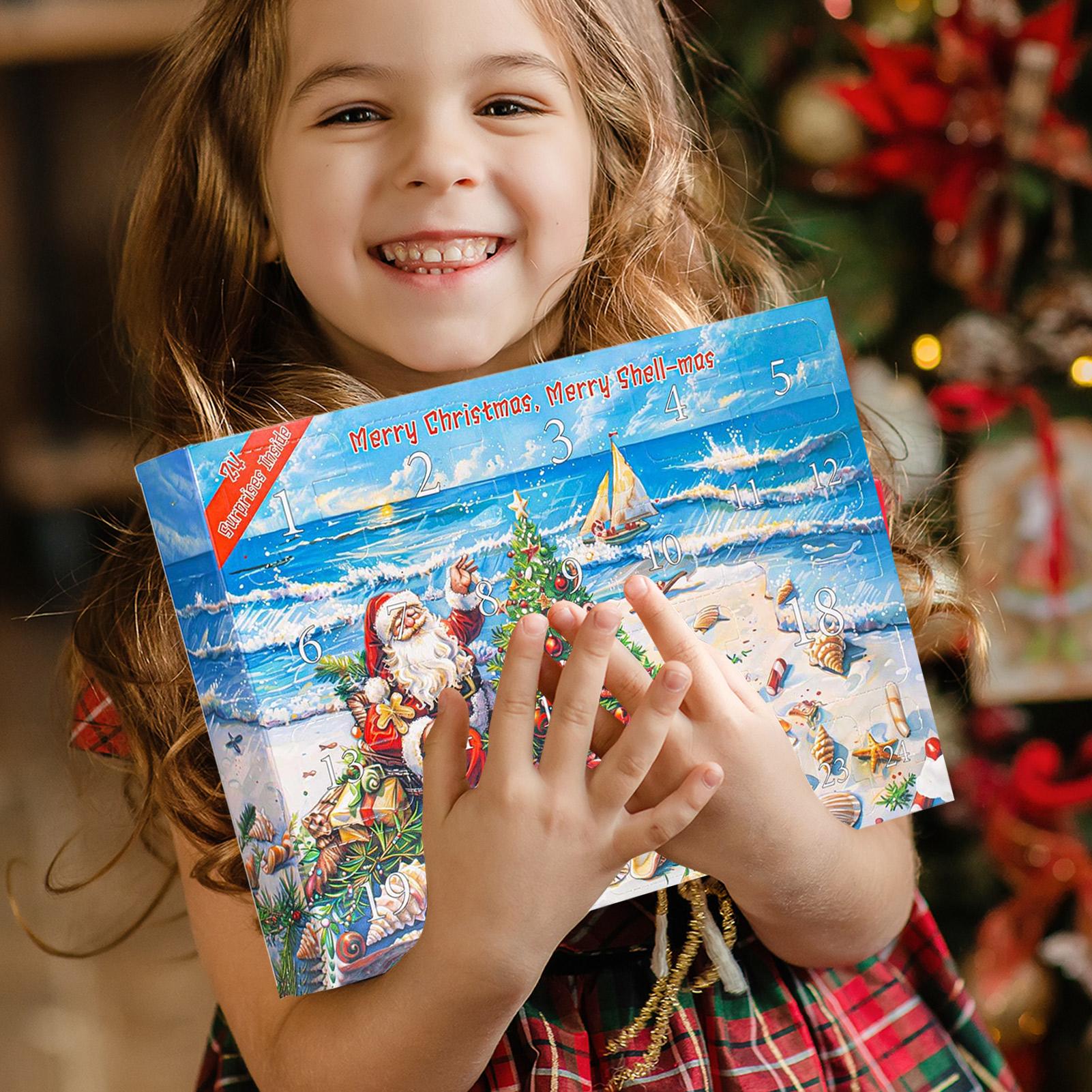 Kids Toys Christmas 2025 - Kalendarz Adwentowy z Muszelkami 2025, 24