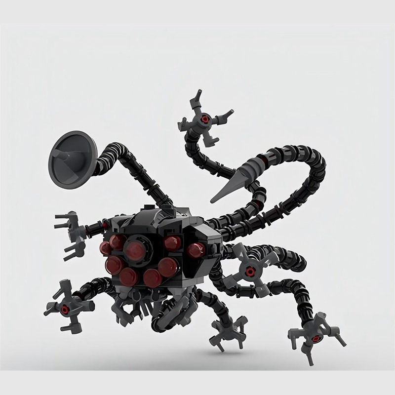 Kids Toys Packaging - MOC Squid Matrix Małe cząstki Blok