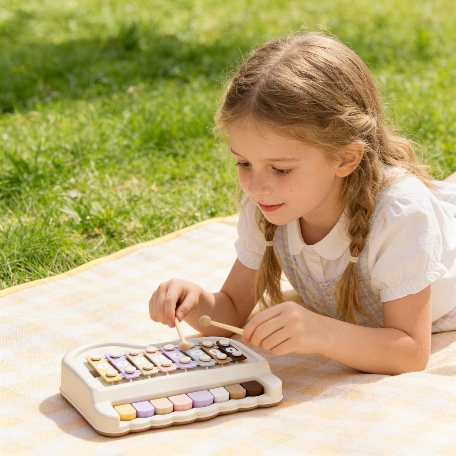 Kids Toys Xylophone - Piano Xylofon dla dzieci, przenośny instrument