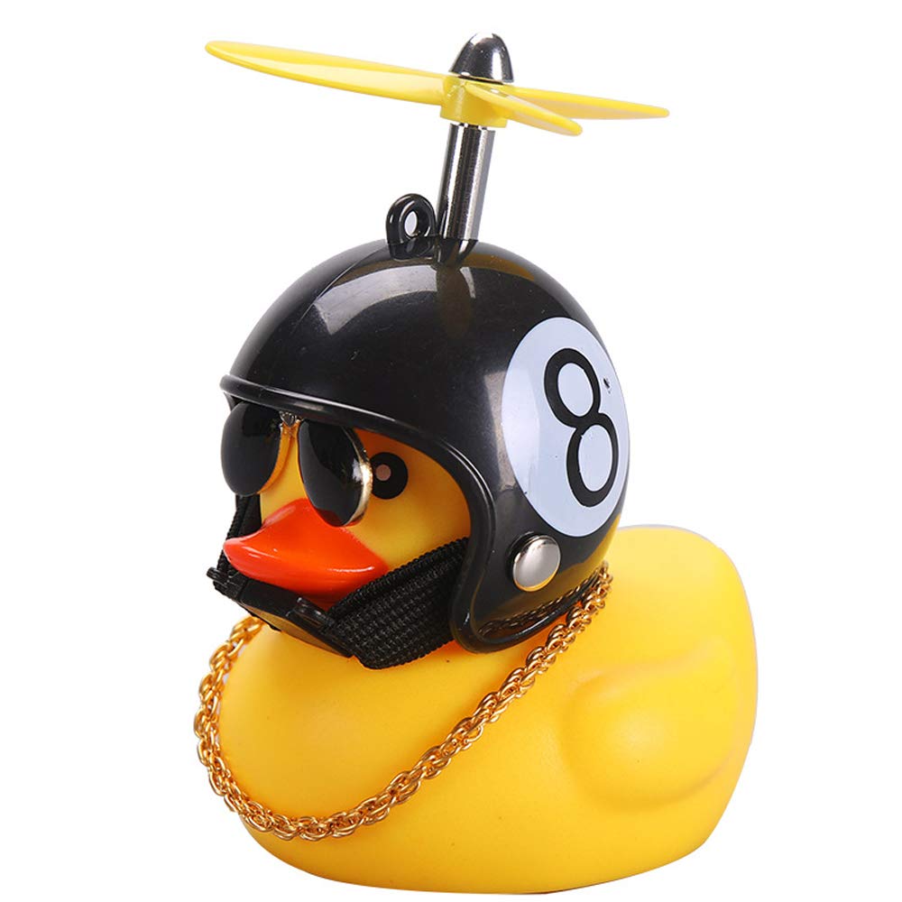 Rubber Duck Bath - Gumowa kaczka samochodu zabawka z kaskiem