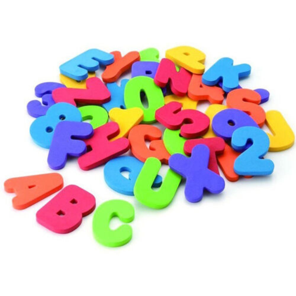 Bath Letter Number Foam - 36 szt. Nowy zestaw piankowych liter