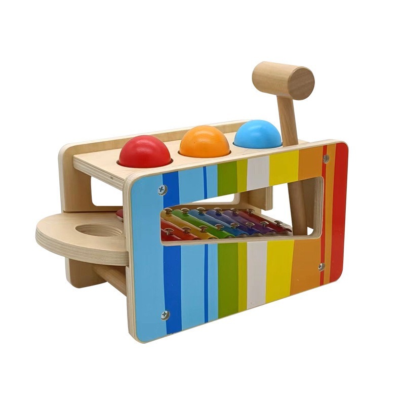 Kids Toys Xylophone - Ławka Fund & Tap z wysuwanym