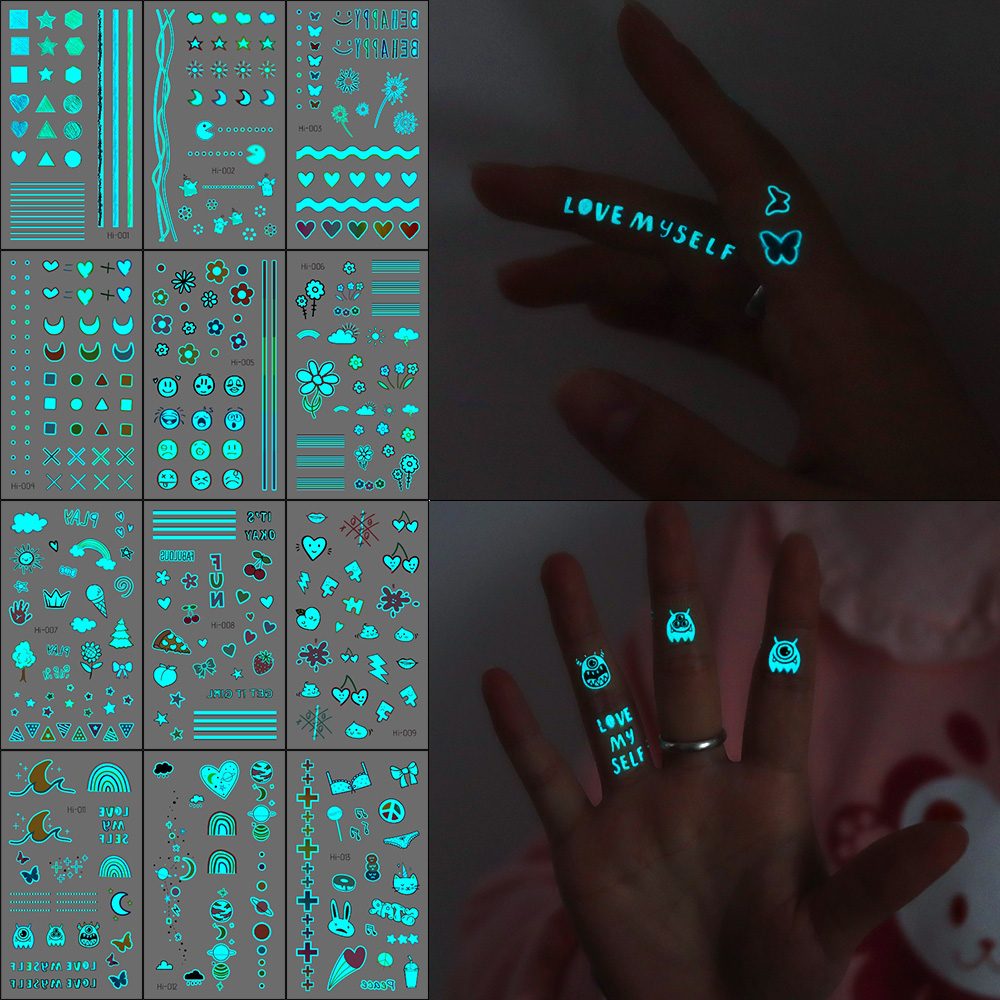 Naklejki tatuaże świecące w ci – Glow In Dark Stars recenzja i cena