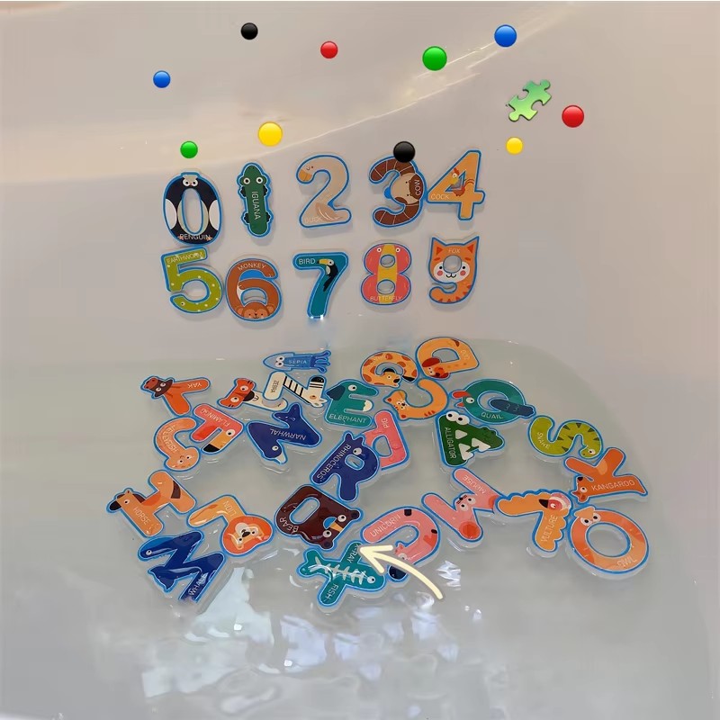 Zabawne piankowe litery i cyfr – Bath Letter Number Foam recenzja i cena