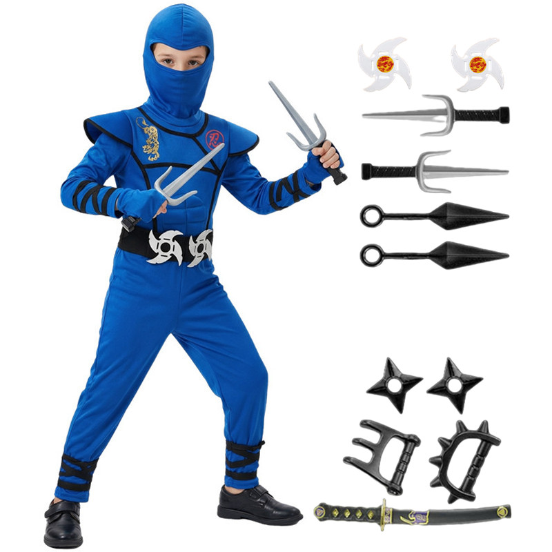 Czarno-niebieski strój ninja d – Kids Toys Movie recenzja i cena