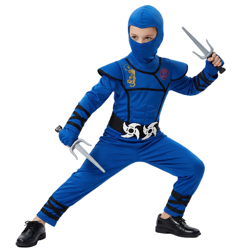 Czarno-niebieski strój ninja d – Kids Toys Movie recenzja i cena