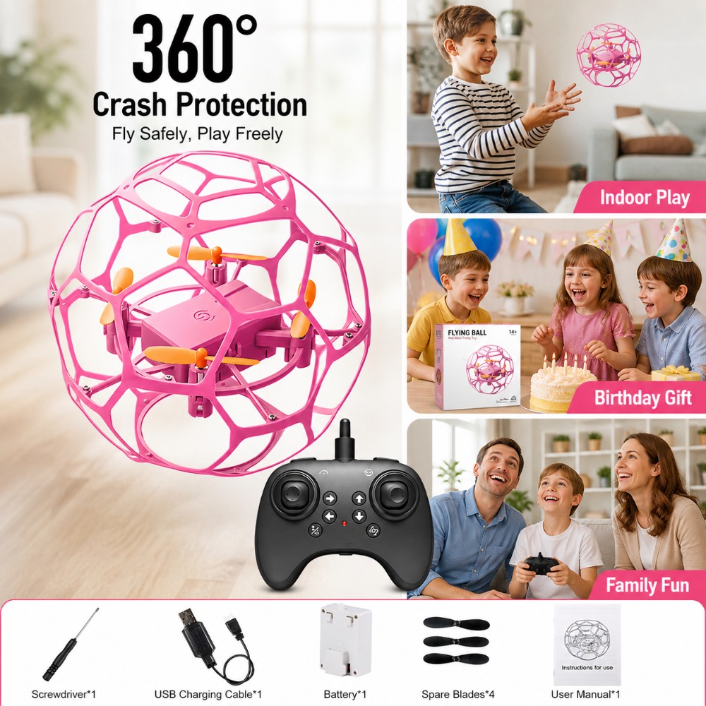 Dron RC w kształcie piłki nożn – Kids Toys Under 100 recenzja i cena