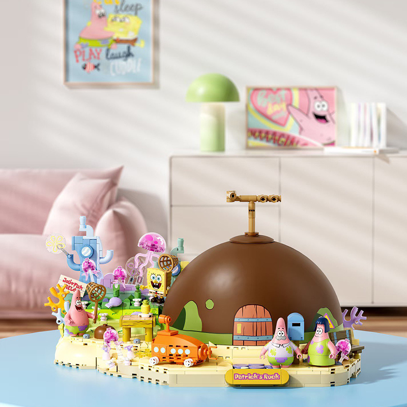 Zestaw klocków Spongebob Patri – Kids Toys House recenzja i cena