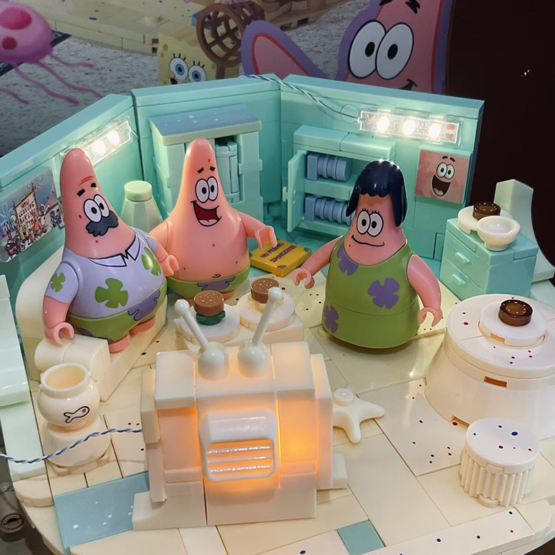 Zestaw klocków Spongebob Patri – Kids Toys House recenzja i cena