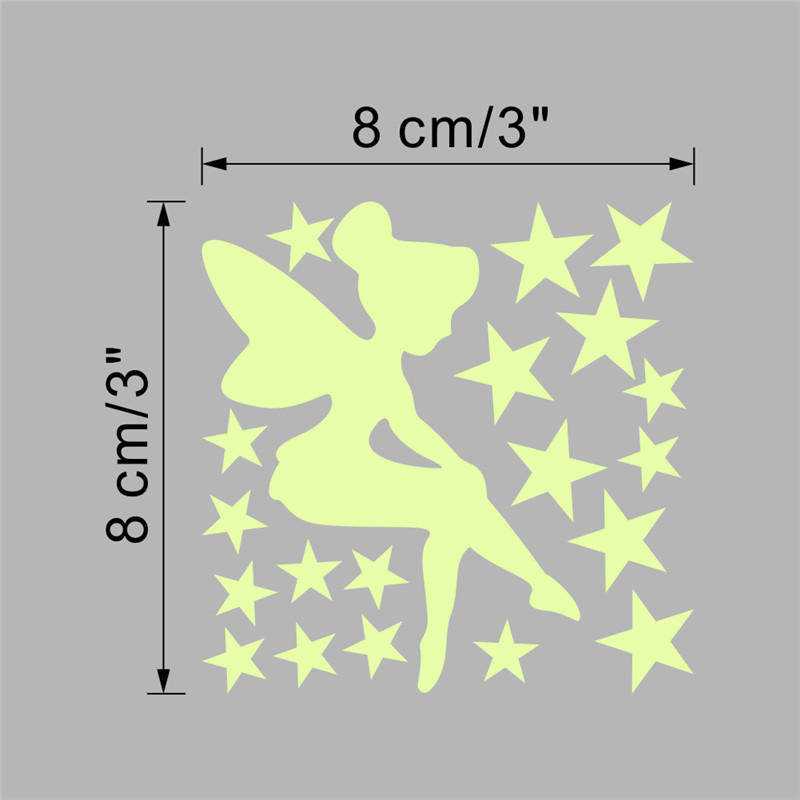 Świecące naklejki Angel Star n – Glow In Dark Stars recenzja i cena