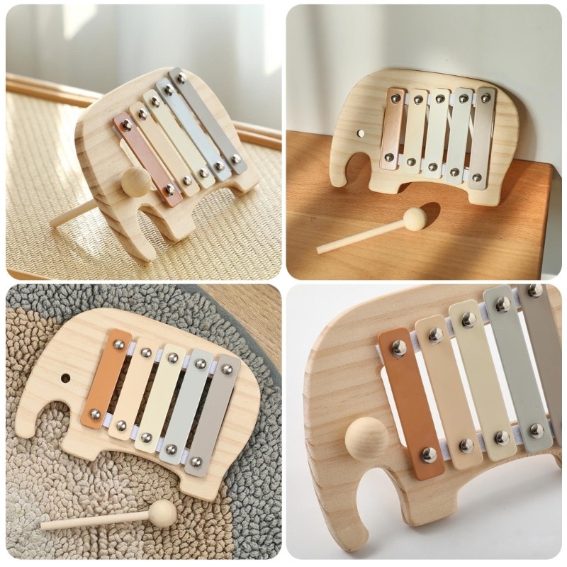 Drewniany Instrument muzyczny  – Kids Toys Xylophone recenzja i cena