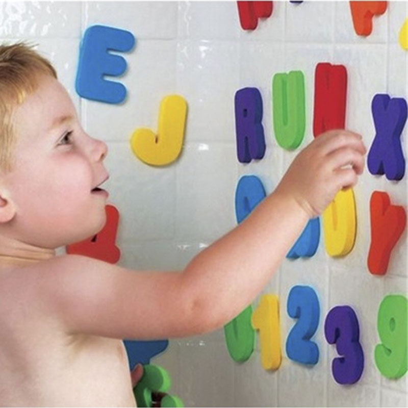 Zabawka do kąpieli dla dzieci, – Bath Letter Number Foam recenzja i cena