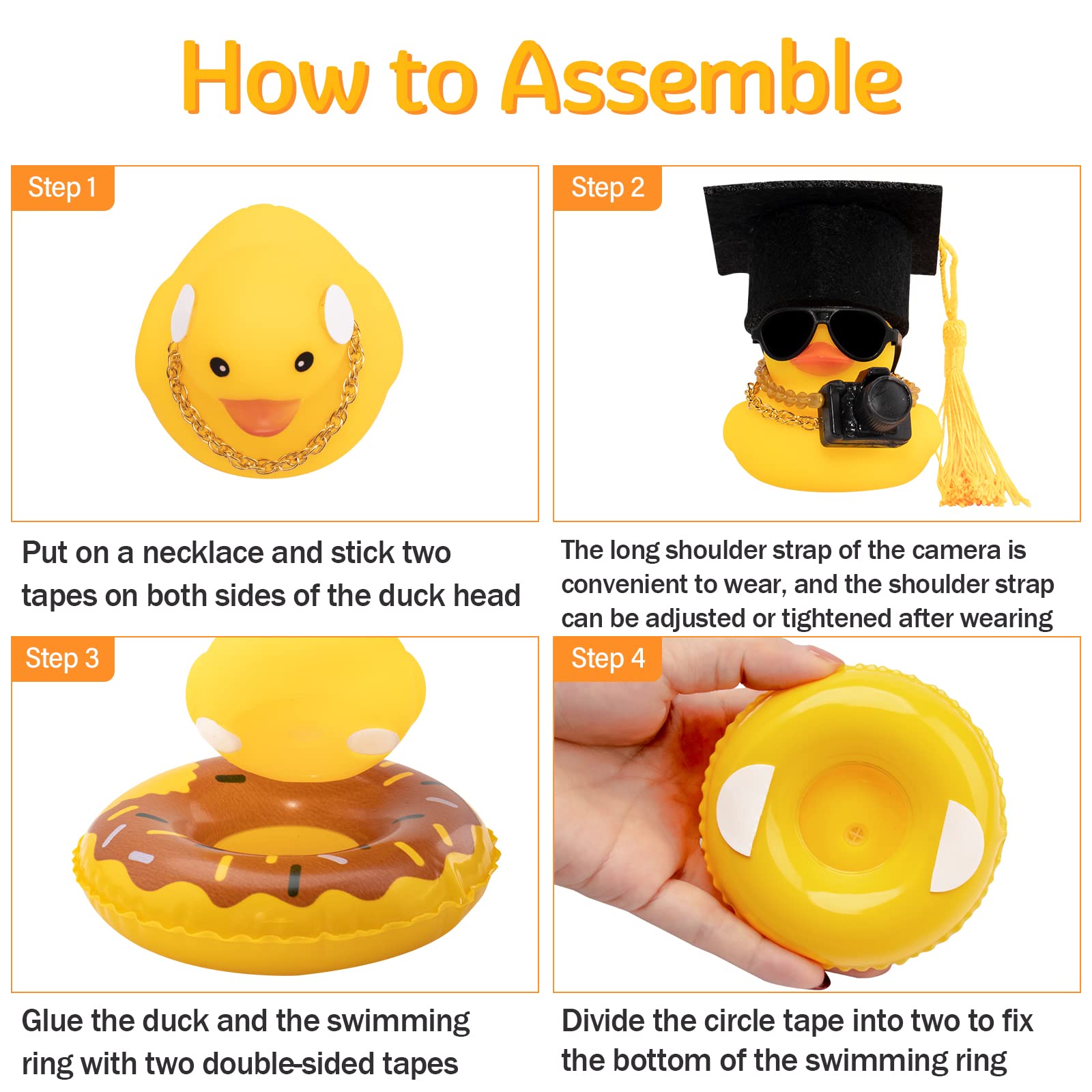 Gumowa kaczka samochodowa Deko – Rubber Duck Bath recenzja i cena