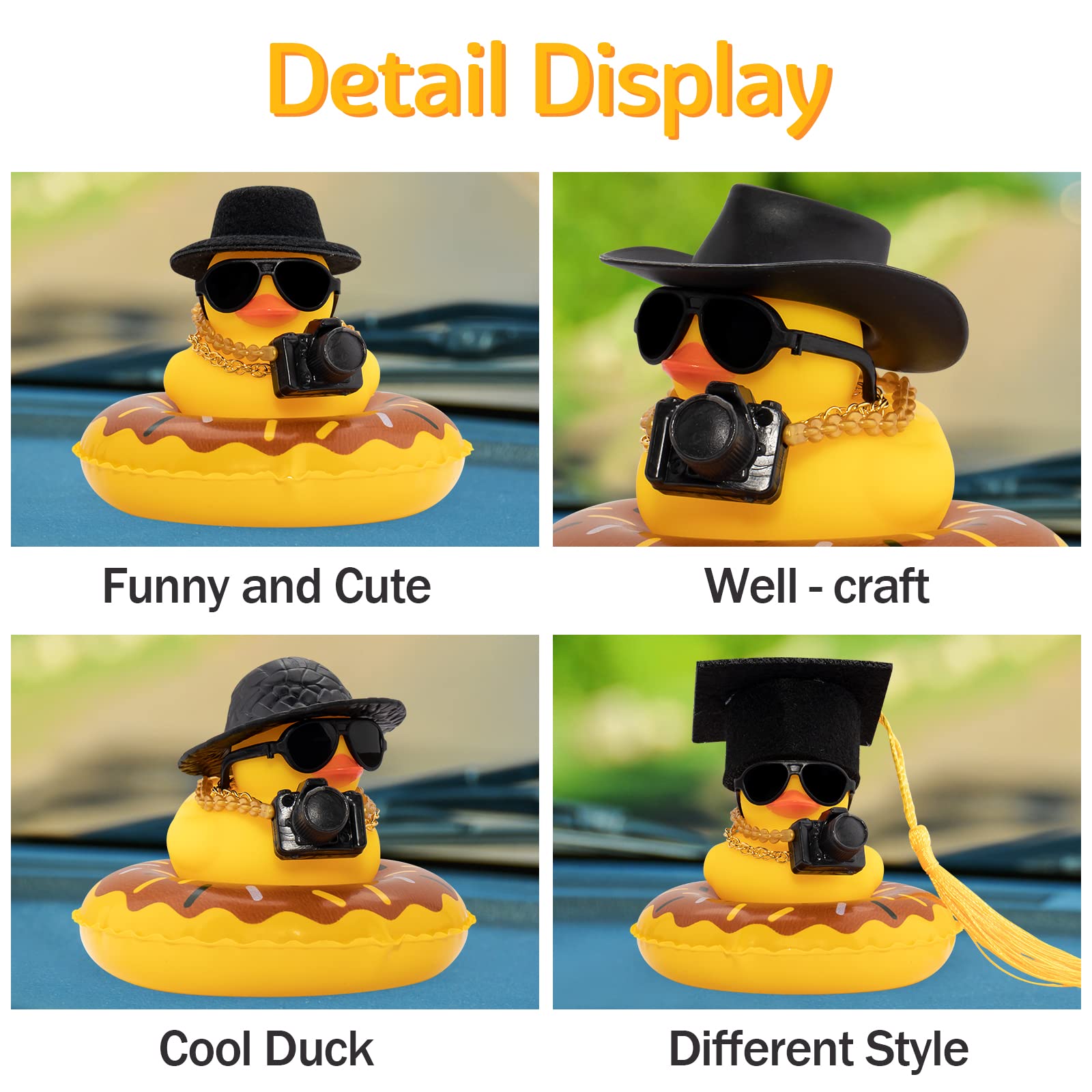 Gumowa kaczka samochodowa Deko – Rubber Duck Bath recenzja i cena