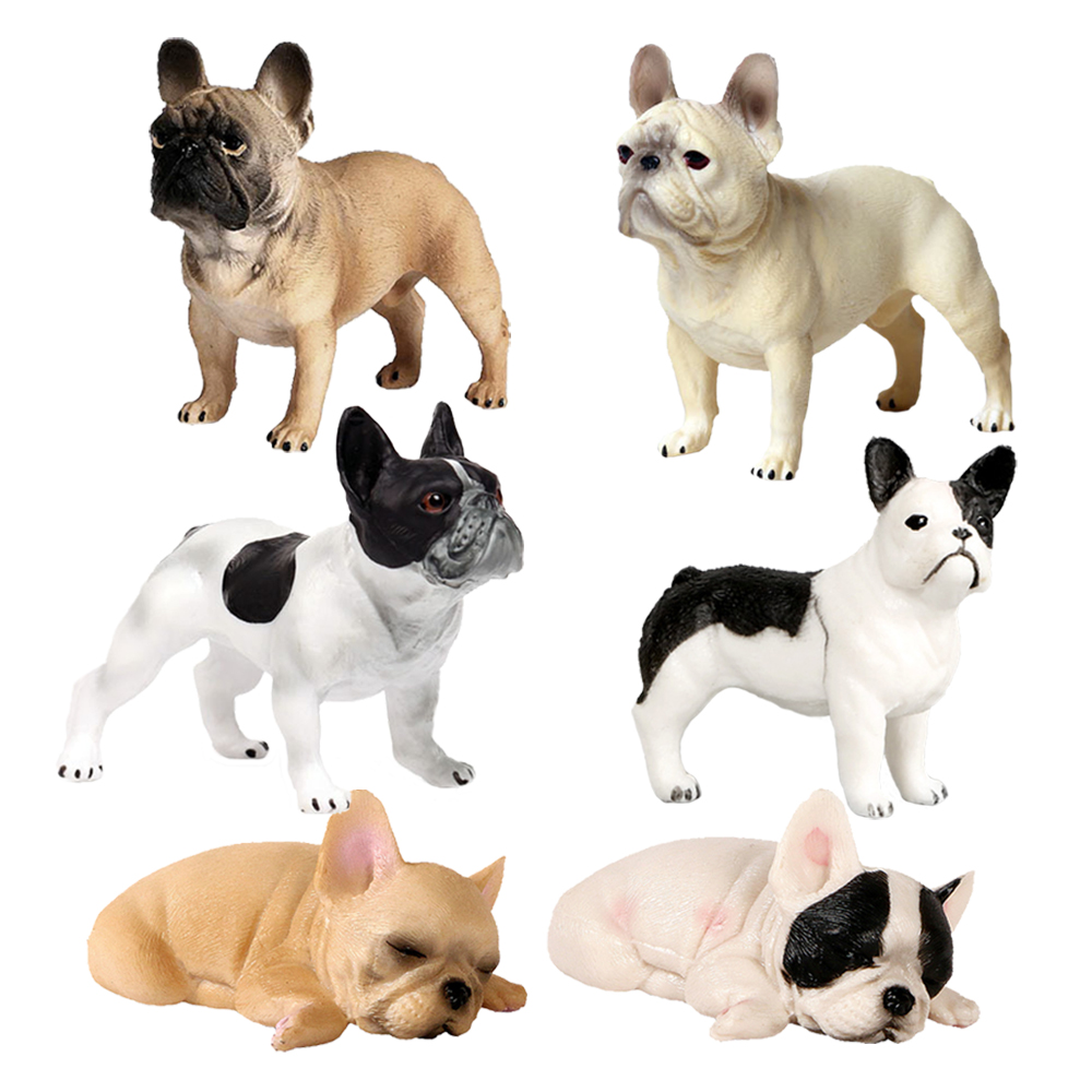 Figurki psów Boston terrier Pu – Kids Toys Under 100 recenzja i cena