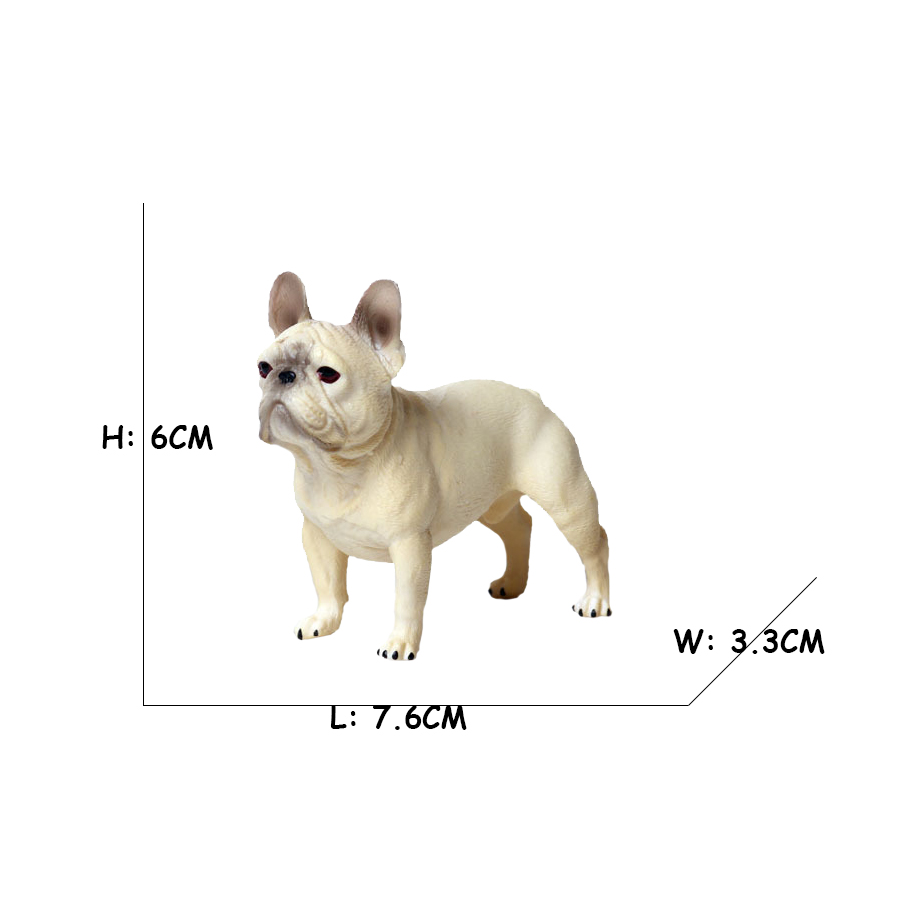 Figurki psów Boston terrier Pu – Kids Toys Under 100 recenzja i cena