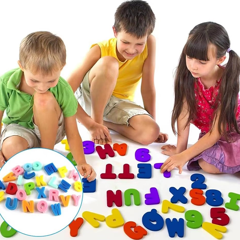 Zabawki do kąpieli dla niemowl – Bath Letter Number Foam recenzja i cena