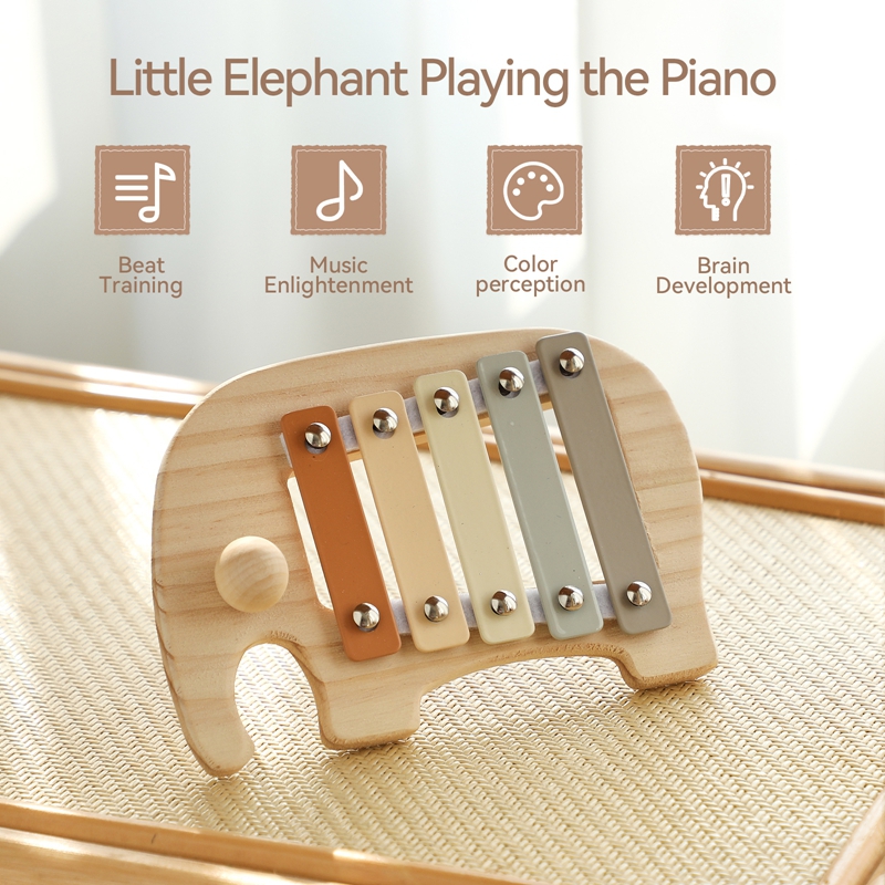 Montessori drewniane 5 tonów M – Kids Toys Xylophone recenzja i cena
