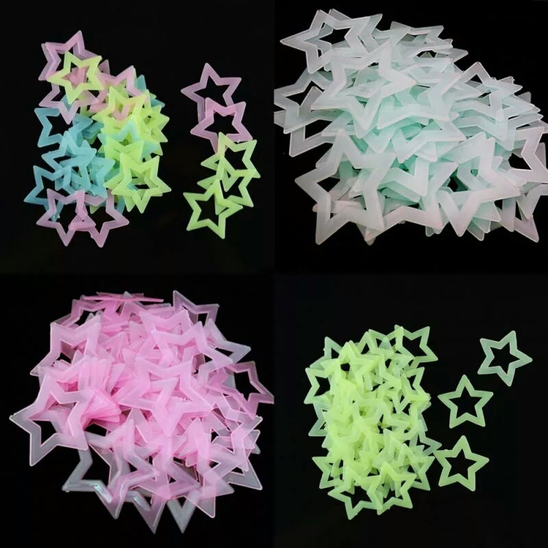 3D Hollow Star Energy Storage  – Glow In Dark Stars recenzja i cena
