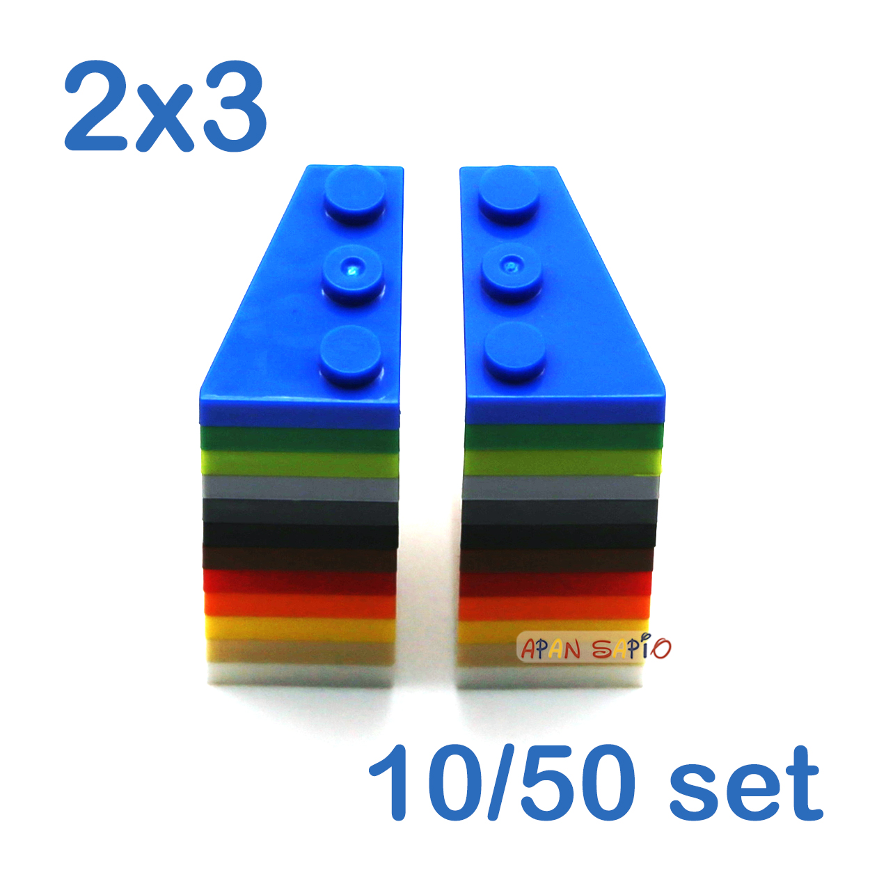 10/50 szt. Klocki DIY, klinki  – Kids Toys Under 100 recenzja i cena
